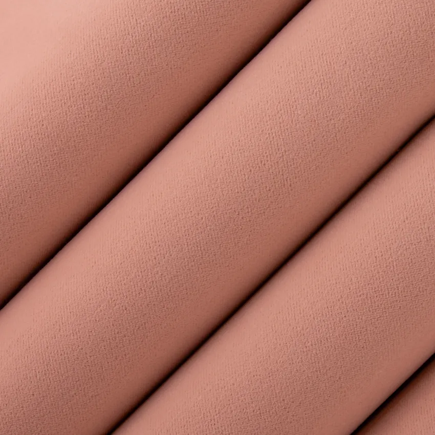 Lennon Dusty Rose Pink Plain & Solid Velvet Drapery and Upholstery Fabric by the Yard — Upholstery and Drapery Fabric