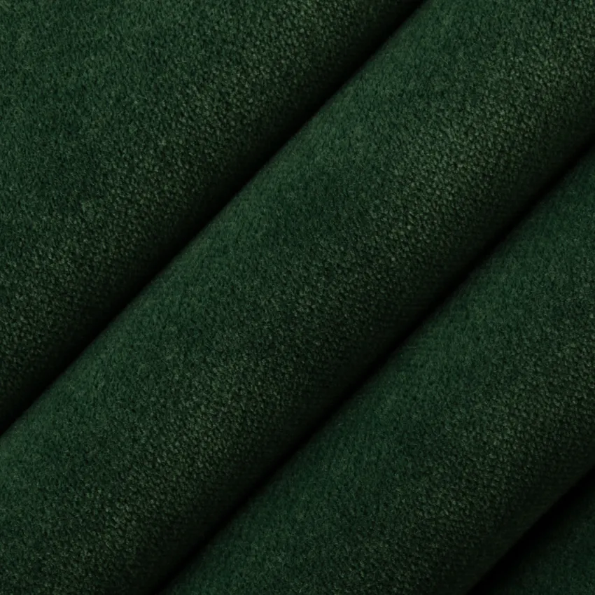 Lennon Evergreen Green Plain & Solid Velvet Drapery and Upholstery Fabric by the Yard — Upholstery and Drapery Fabric