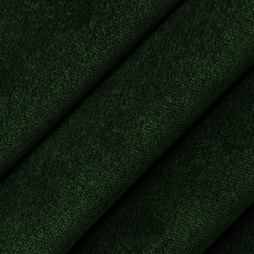 Lennon Forest Green Plain & Solid Velvet Drapery and Upholstery Fabric by the Yard — Upholstery and Drapery Fabric