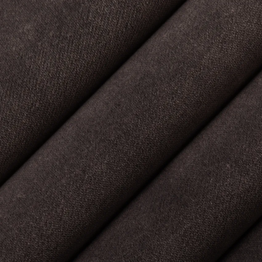 Lennon Iron Grey & Silver Plain & Solid Velvet Drapery and Upholstery Fabric by the Yard — Upholstery and Drapery Fabric