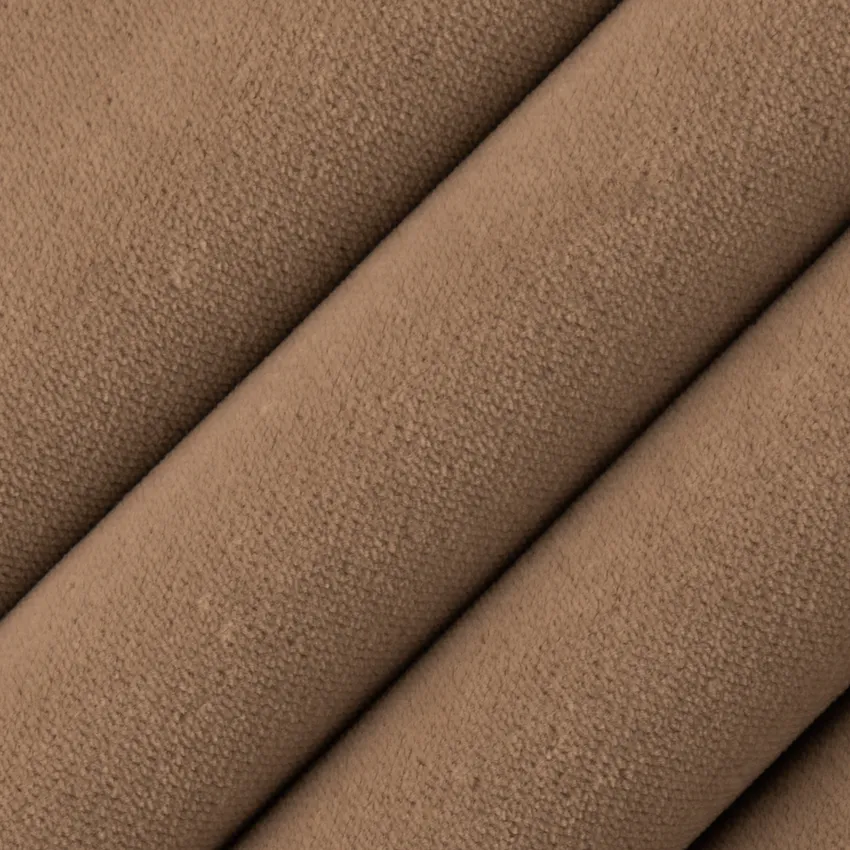 Lennon Khaki Neutral Plain & Solid Velvet Drapery and Upholstery Fabric by the Yard — Upholstery and Drapery Fabric