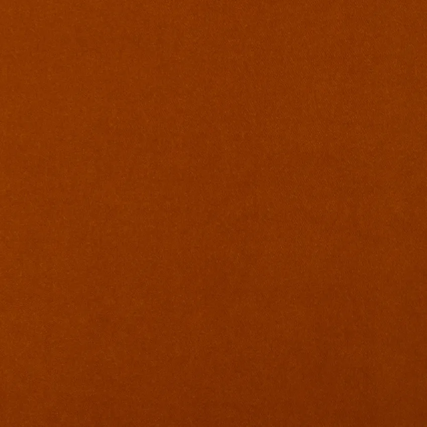 Lennon Pumpkin Orange & Rust Plain & Solid Velvet Drapery and Upholstery Fabric by the Yard