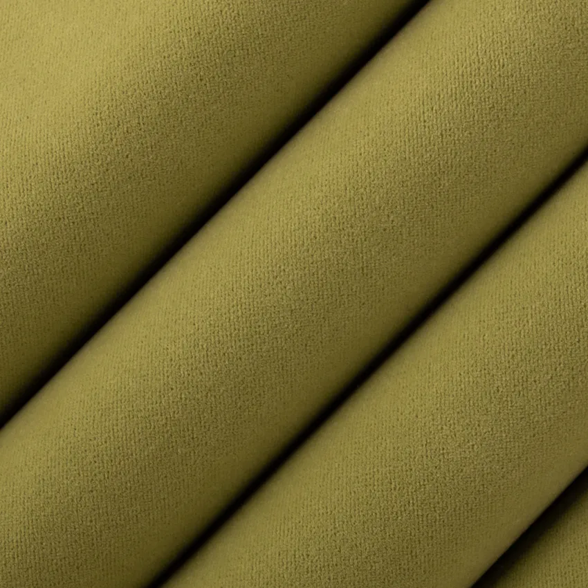Lennon Spring Green Plain & Solid Velvet Drapery and Upholstery Fabric by the Yard — Upholstery and Drapery Fabric