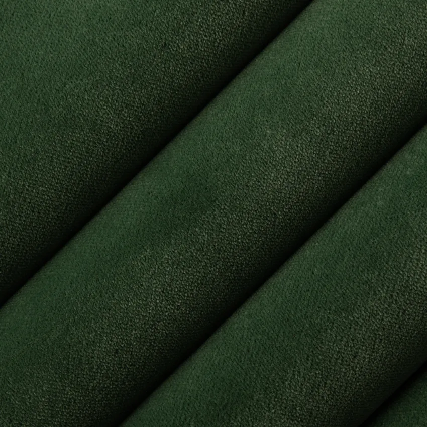 Lennon Spruce Green Plain & Solid Velvet Drapery and Upholstery Fabric by the Yard — Upholstery and Drapery Fabric