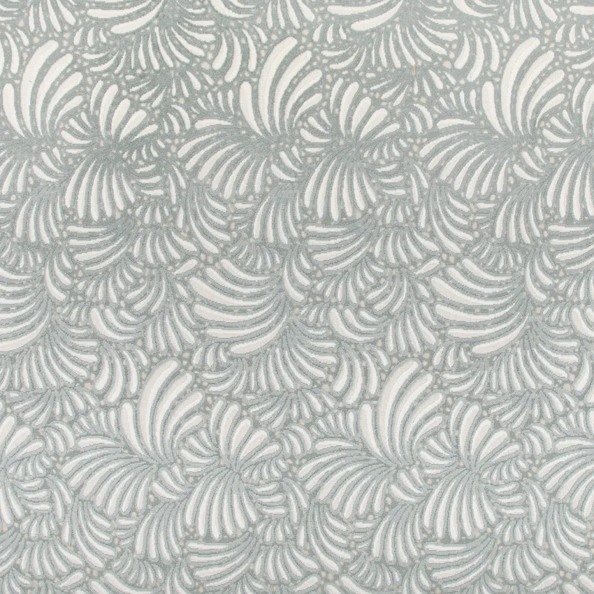Honor Pool Aqua & Teal Abstract & Geometric Velvet Upholstery Fabric by the Yard