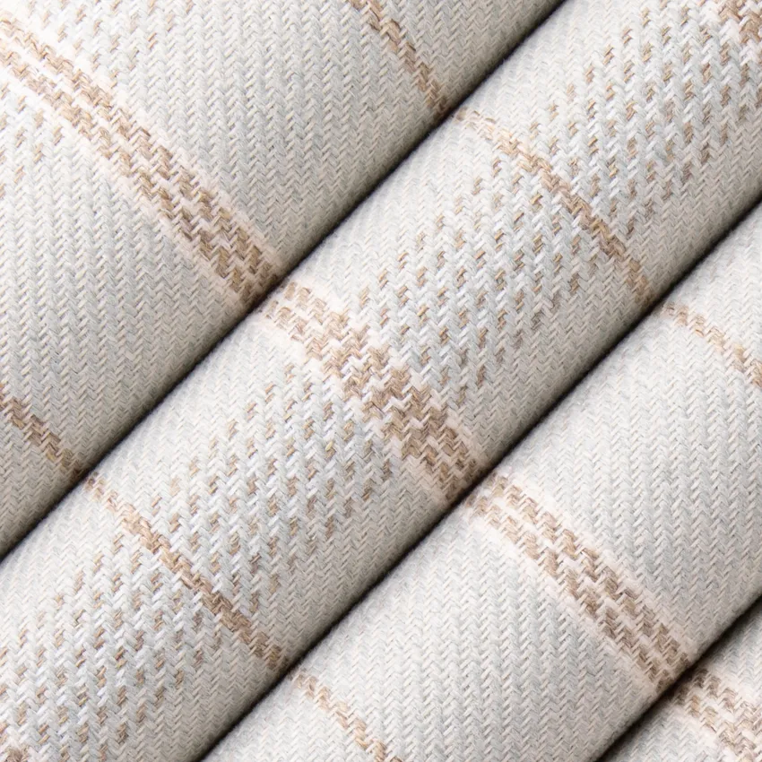 Shannon Mist Aqua & Teal Plaid Woven Patterns Upholstery Fabric by the Yard — Upholstery Fabric