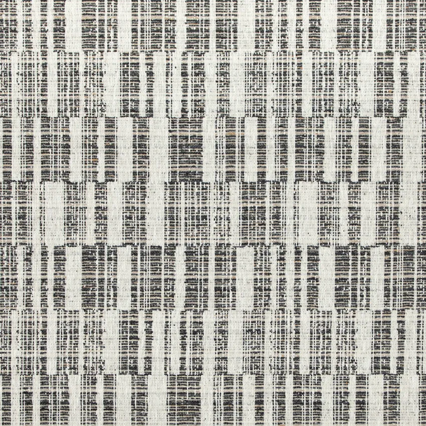Maren Shadow Grey & Silver Abstract & Geometric Woven Patterns Upholstery Fabric by the Yard