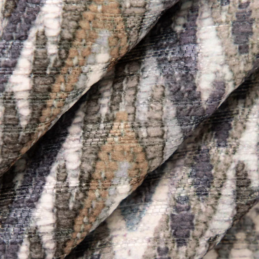 Denver Horizon Aqua & Teal and Blue Abstract & Geometric Prints Upholstery Fabric by the Yard — Upholstery Fabric