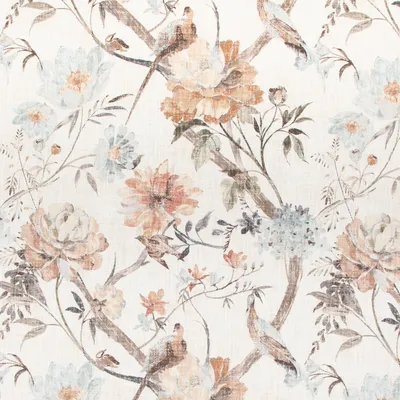 KP411 Nadine Cyan Drapery and Upholstery Fabric by the yard