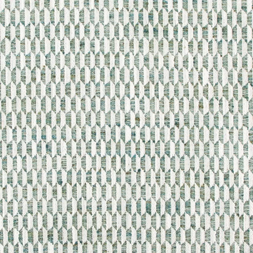 Sloane Caribbean Aqua & Teal Abstract & Geometric Woven Patterns Upholstery Fabric by the Yard
