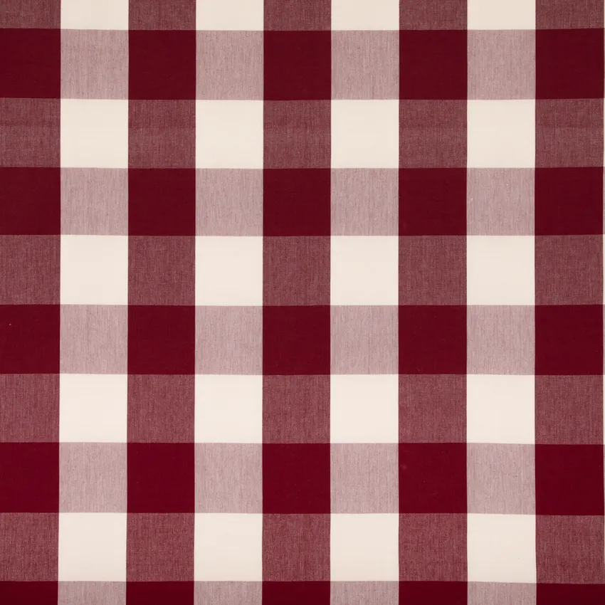 Harlow Chokecherry Red & Burgundy Abstract & Geometric Woven Patterns Drapery and Upholstery Fabric by the Yard