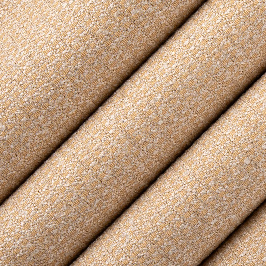 Dawson Champagne Gold & Yellow and Neutral Plain & Solid Crypton Upholstery Fabric by the Yard — Upholstery Fabric