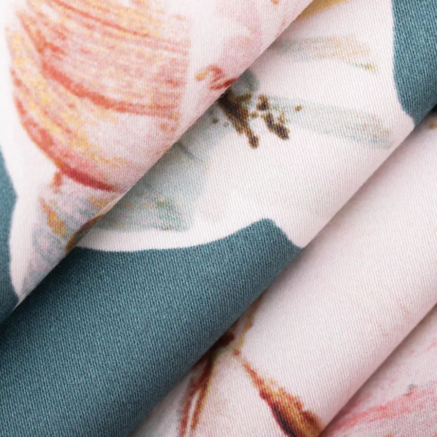 Tiffany Prussian Aqua & Teal   Drapery and Upholstery Fabric by the Yard — Upholstery and Drapery Fabric
