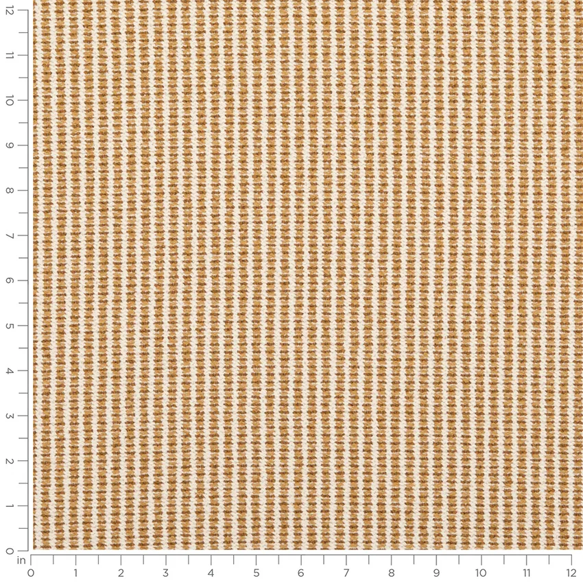 Kaylee Chamomile Gold & Yellow Small Scale Woven Patterns Upholstery Fabric by the Yard — Scale in inches