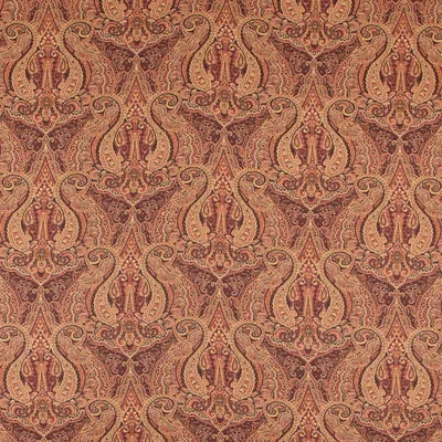KP647 Octavia Burgundy Drapery and Upholstery Fabric by the yard