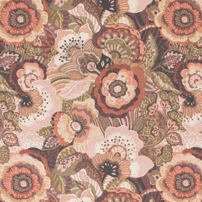 KP011 Shasta Salmon Drapery and Upholstery Fabric by the yard