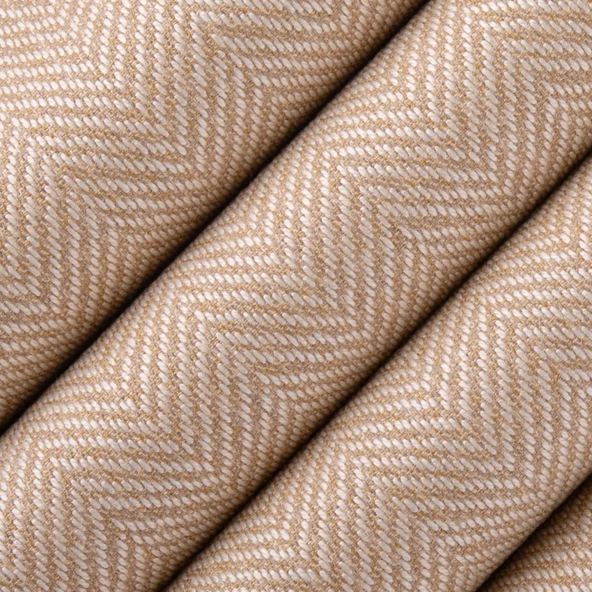 Jordan Flax Neutral Herringbone & Chevron Woven Patterns Upholstery Fabric by the Yard — Upholstery Fabric