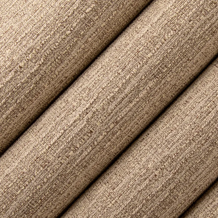 Crosby Desert Brown and Neutral Plain & Solid Faux Silk Drapery and Upholstery Fabric by the Yard — Upholstery and Drapery Fabric