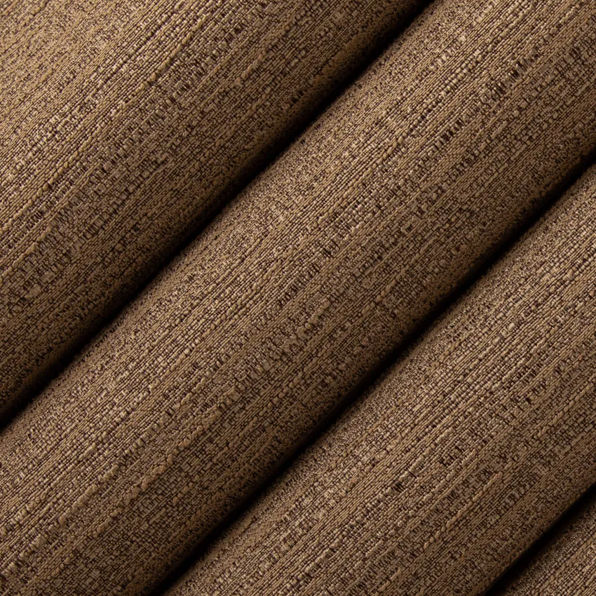 Crosby Dune Brown Plain & Solid Faux Silk Drapery and Upholstery Fabric by the Yard — Upholstery and Drapery Fabric