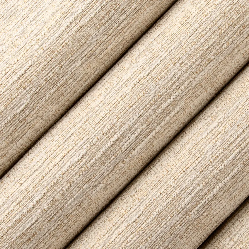 Crosby Maize Neutral Plain & Solid Faux Silk Drapery and Upholstery Fabric by the Yard — Upholstery and Drapery Fabric