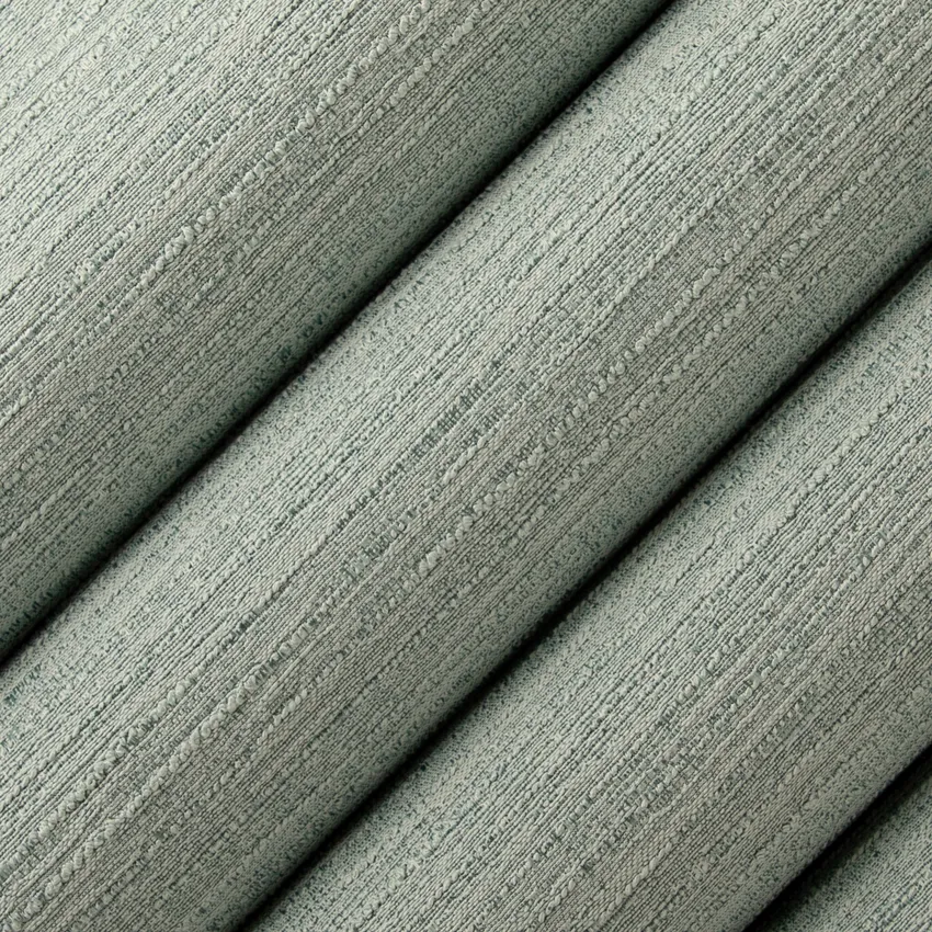 Crosby Pool Aqua & Teal Plain & Solid Faux Silk Drapery and Upholstery Fabric by the Yard — Upholstery and Drapery Fabric