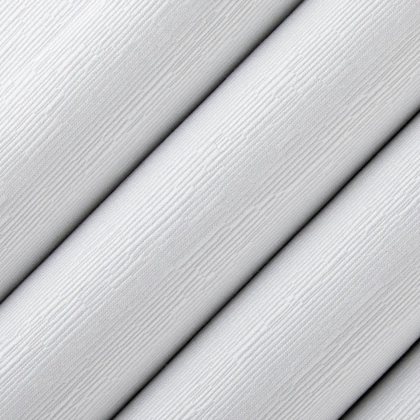 Stills Frost White & Ivory Plain & Solid Faux Silk Drapery and Upholstery Fabric by the Yard — Upholstery and Drapery Fabric