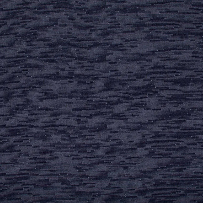 Stills Navy Blue Plain & Solid Faux Silk Drapery and Upholstery Fabric by the Yard