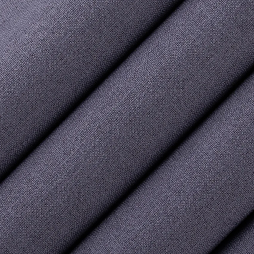 Nash Atlantic Blue Plain & Solid Linen & Linen Looks Drapery and Upholstery Fabric by the Yard — Upholstery and Drapery Fabric