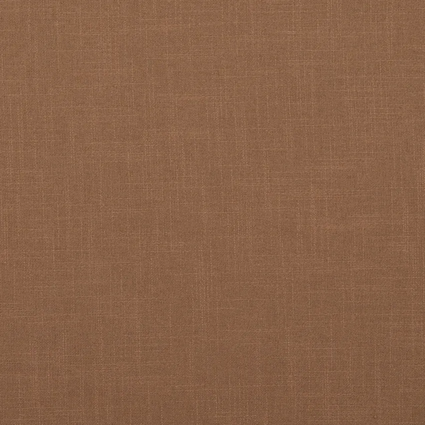 Nash Chocolate Brown Plain & Solid Linen & Linen Looks Drapery and Upholstery Fabric by the Yard