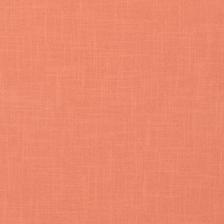 Nash Coral & Peach Plain & Solid Linen & Linen Looks Drapery and Upholstery Fabric by the Yard