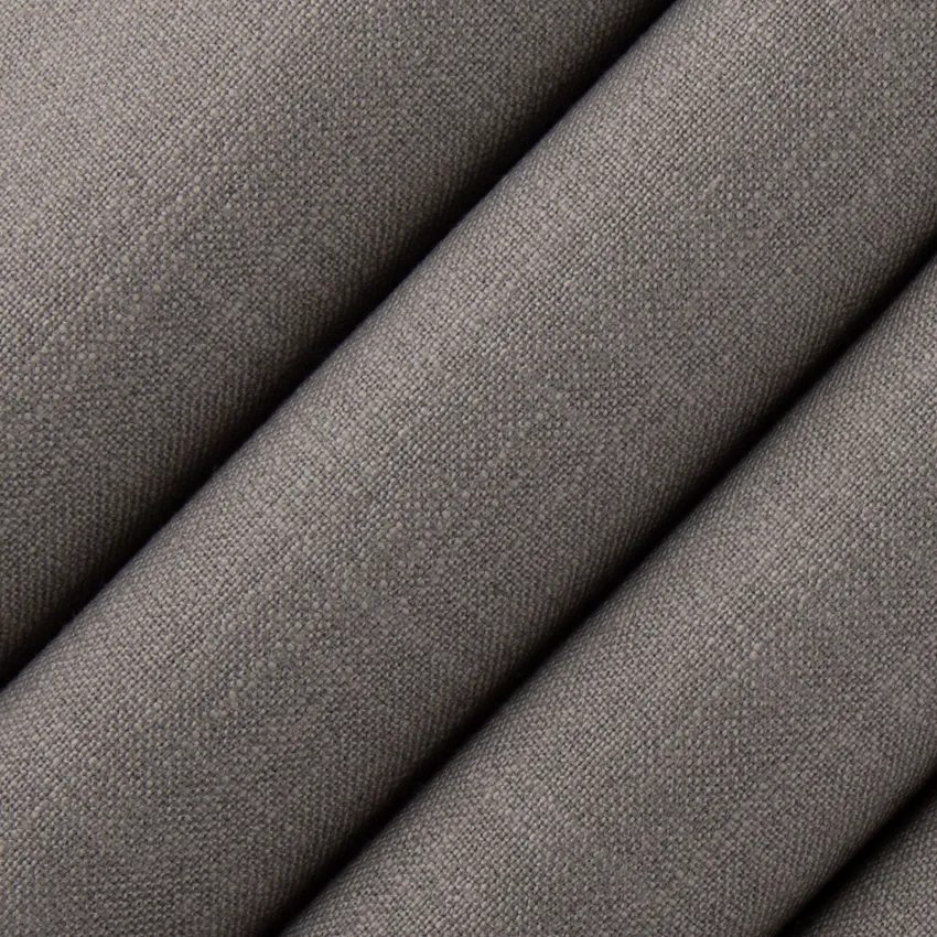 Nash Gunmetal Grey & Silver Plain & Solid Linen & Linen Looks Drapery and Upholstery Fabric by the Yard — Upholstery and Drapery Fabric