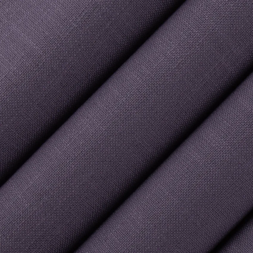 Nash Indigo Blue Plain & Solid Linen & Linen Looks Drapery and Upholstery Fabric by the Yard — Upholstery and Drapery Fabric