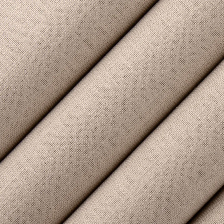 Nash Latte Neutral Plain & Solid Linen & Linen Looks Drapery and Upholstery Fabric by the Yard — Upholstery and Drapery Fabric