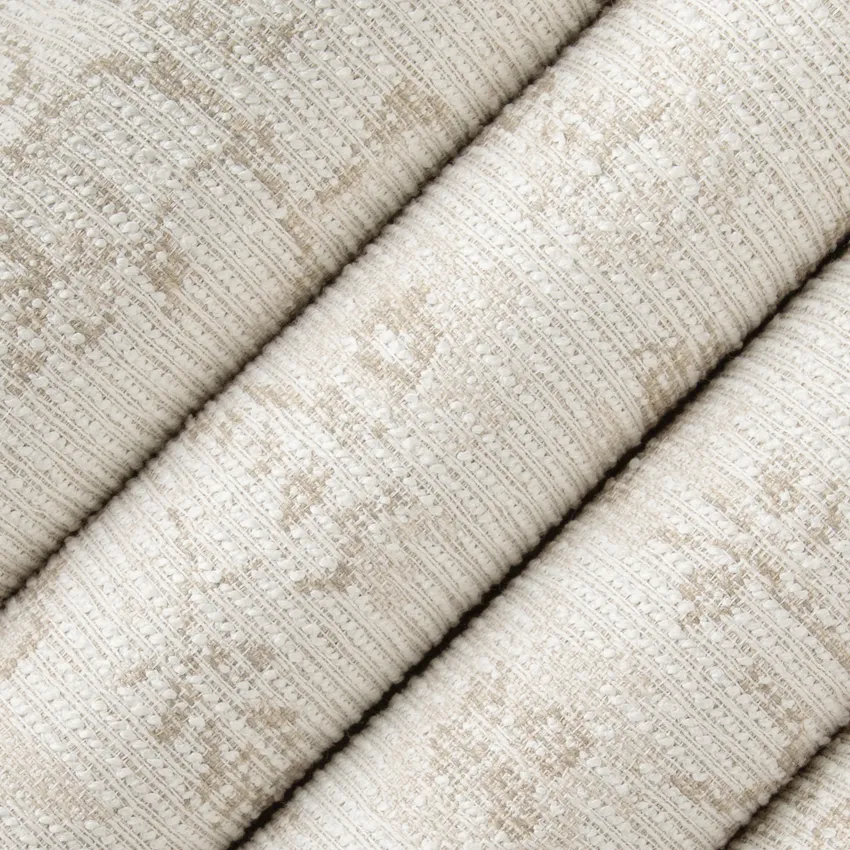 Maxine Biscuit Neutral Abstract & Geometric Crypton Upholstery Fabric by the Yard — Upholstery Fabric