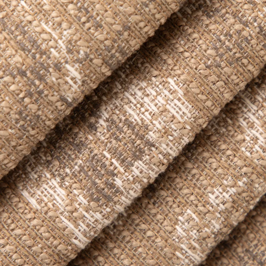 Maxine Sisal Gold & Yellow Abstract & Geometric Crypton Upholstery Fabric by the Yard — Upholstery Fabric