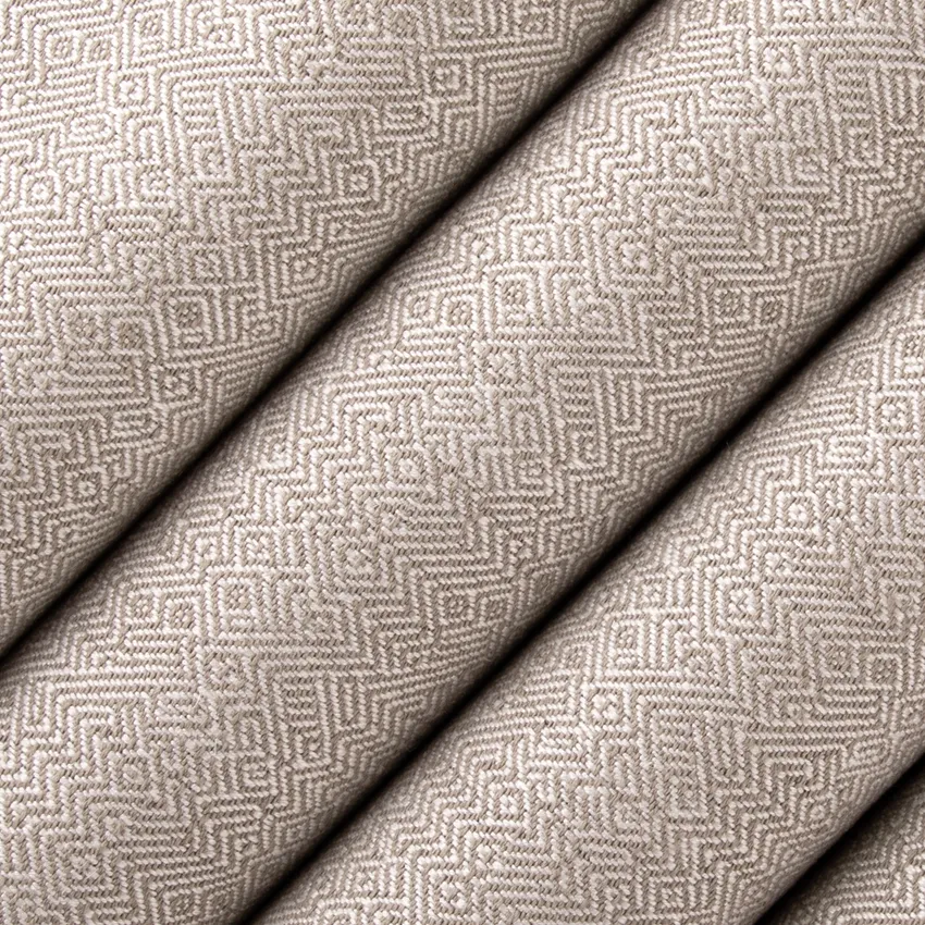 Granger Pumice Grey & Silver Abstract & Geometric Crypton Upholstery Fabric by the Yard — Upholstery Fabric