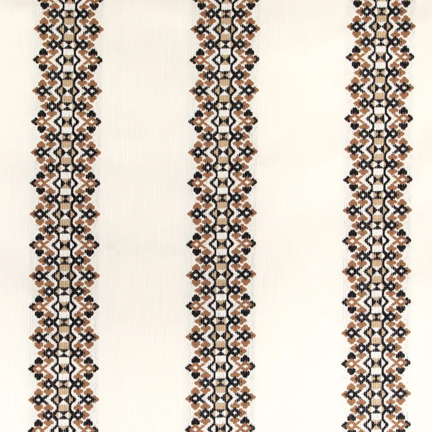 Linwood Burnish Black and Gold & Yellow Stripe Crypton Upholstery Fabric by the Yard
