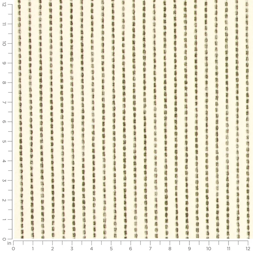 Baker Basil Green Small Scale Crypton Upholstery Fabric by the Yard — Scale in inches