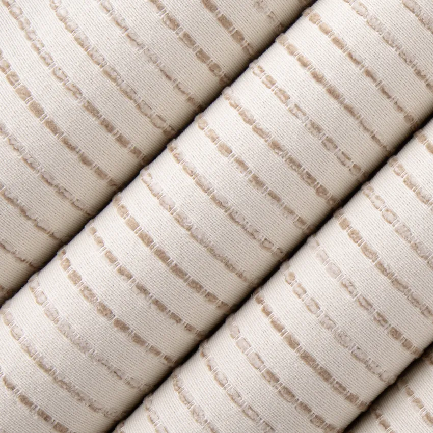 Baker Fawn Neutral Small Scale Crypton Upholstery Fabric by the Yard — Upholstery Fabric