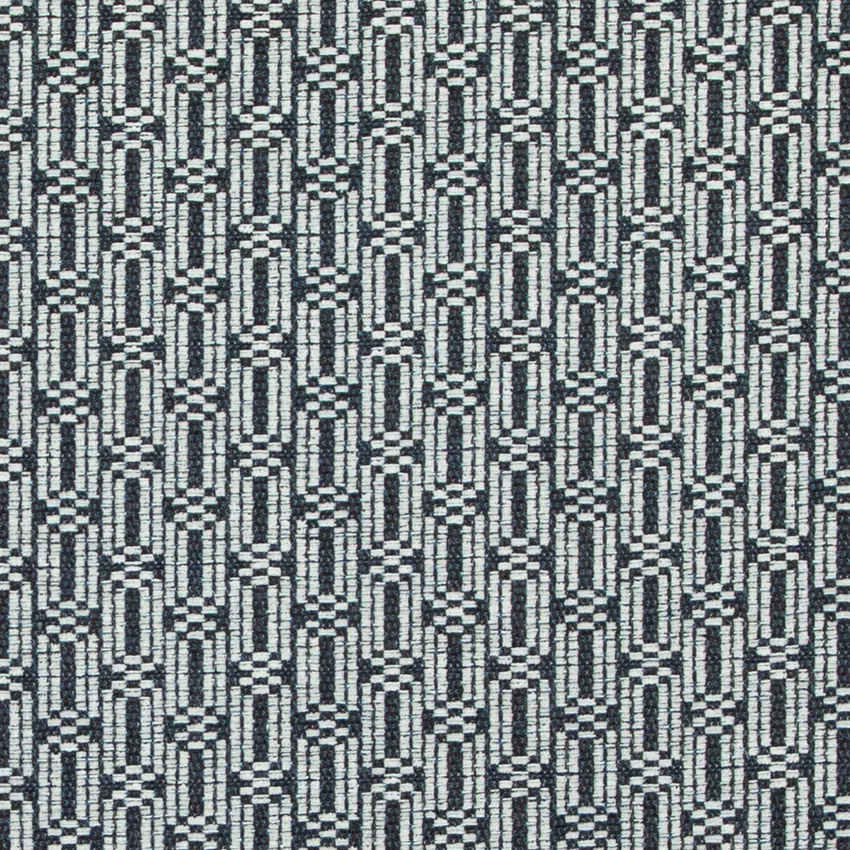 Bassett Baltic Blue Abstract & Geometric Crypton Upholstery Fabric by the Yard