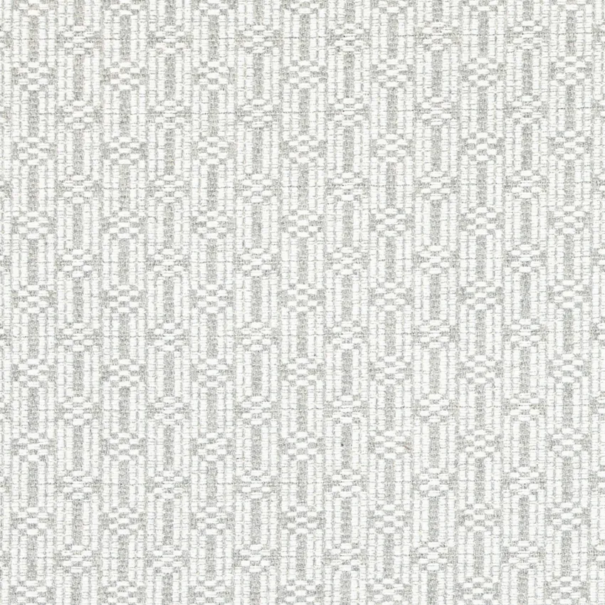 Bassett Whisper Grey & Silver Abstract & Geometric Crypton Upholstery Fabric by the Yard