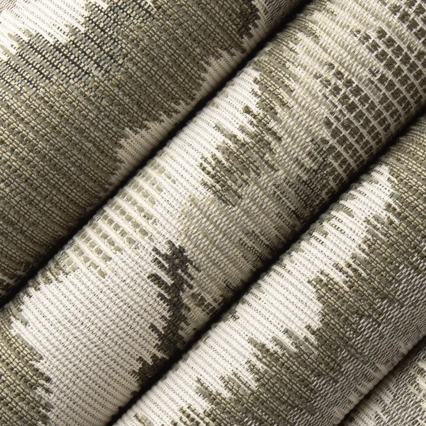 Davenport Lichen Green Abstract & Geometric Crypton Upholstery Fabric by the Yard — Upholstery Fabric