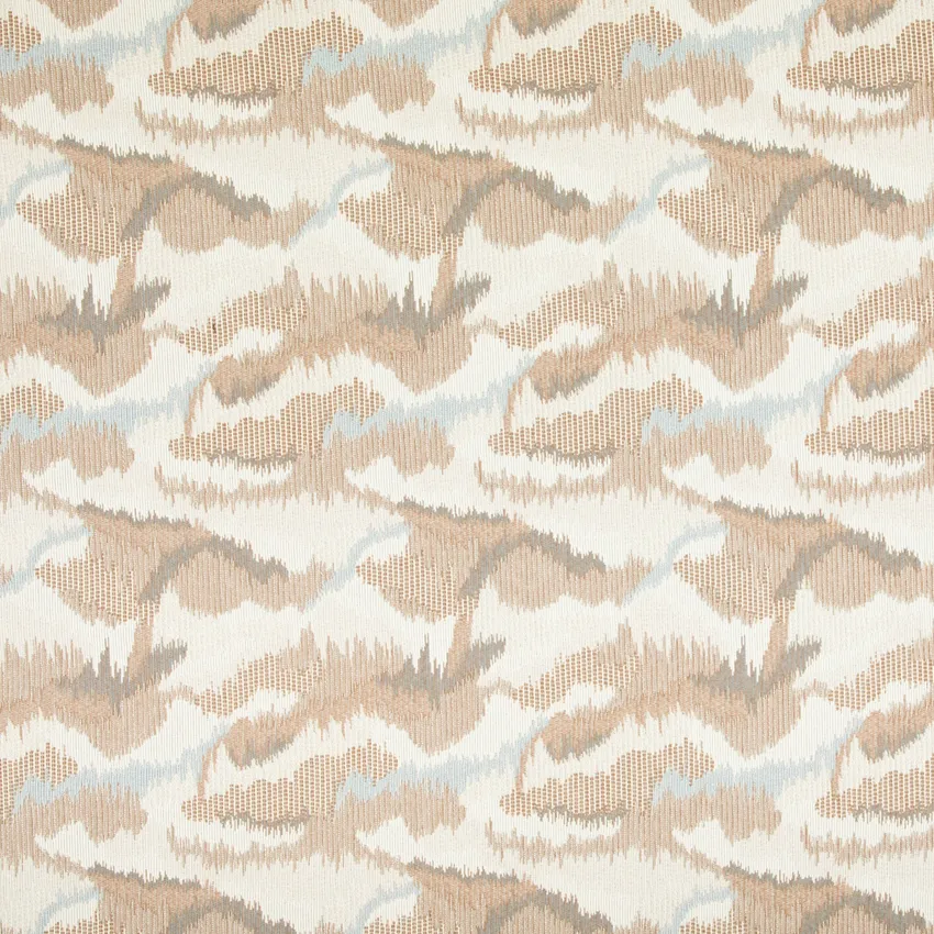 Davenport Maple Neutral Abstract & Geometric Crypton Upholstery Fabric by the Yard