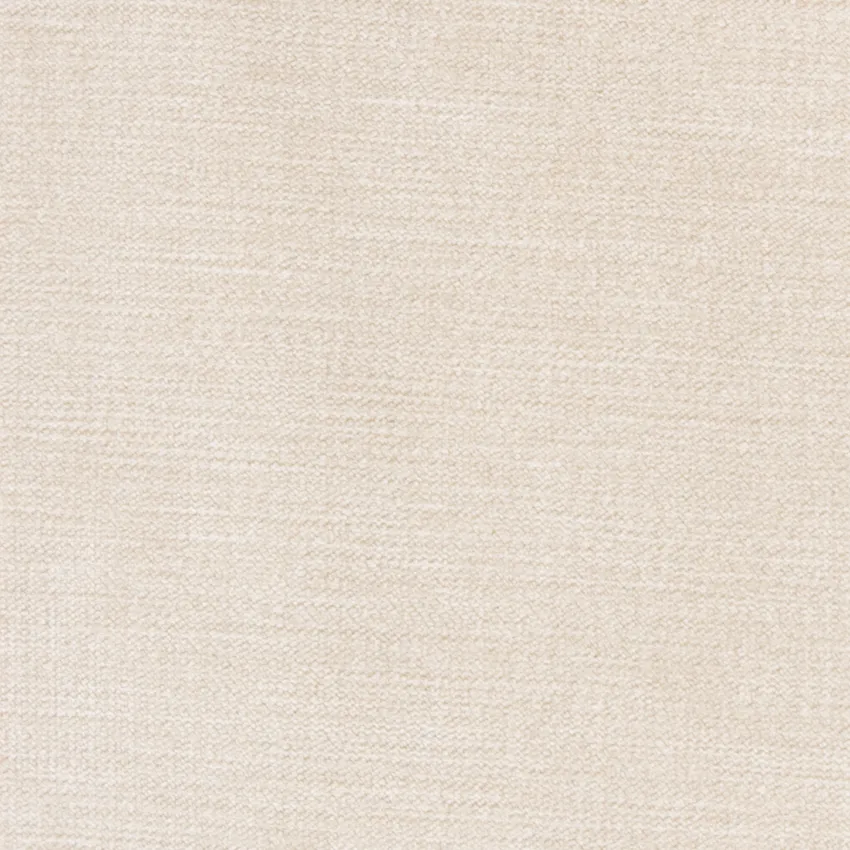 Ivory Neutral Solid Velvet Upholstery Fabric by the Yard