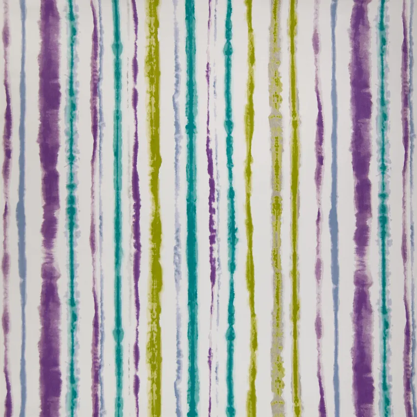 Peacock Purple Contemporary Cotton Upholstery Fabric by the Yard