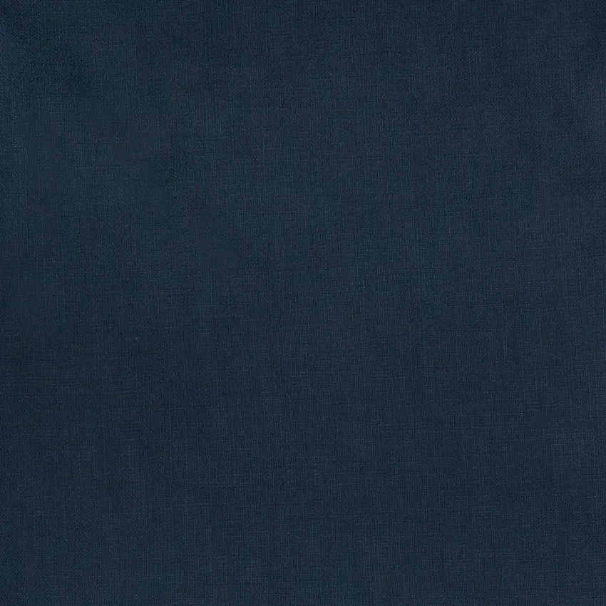 Ink Blue Solid Cotton Upholstery Fabric by the Yard