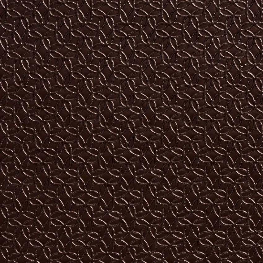 Brown Contemporary Polyurethane Upholstery Fabric by the Yard KC144