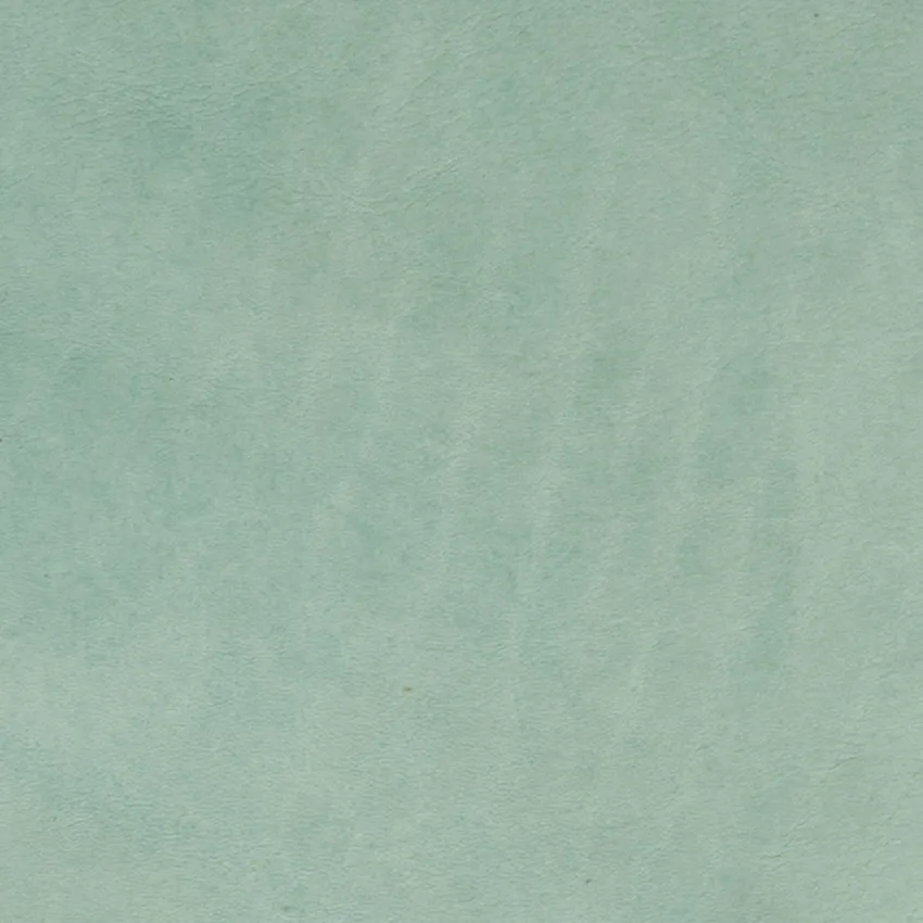 Robin'S Egg Raw Material: Bovine Hides   Hide Size: 45 Sf (+/-)   Finish: Semi Gloss   Thickness: 1.2 - 1.4 Mm   Type Tanning: Chrome   Type Dyeing: Aniline Drum-Dyed Through From Italy by the Hide