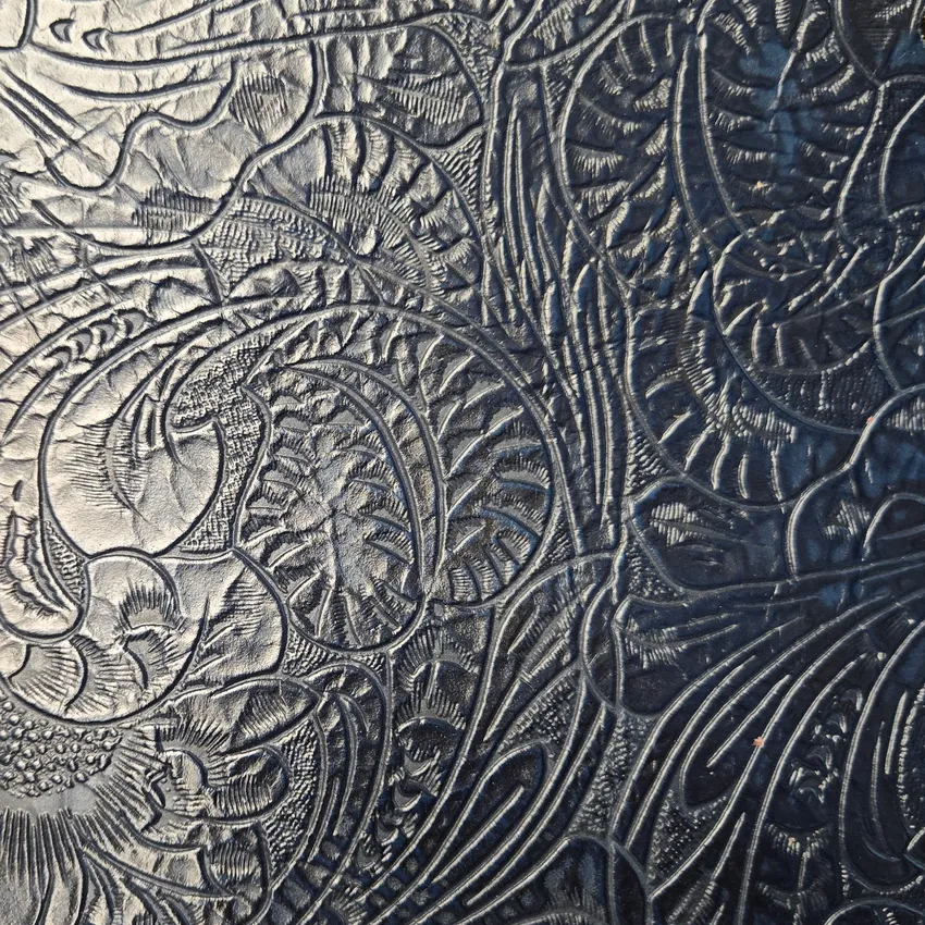 INDIGO 100% Genuine Leather From MEXICO by the Hide