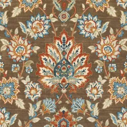 E5511 Chocolate Upholstery Fabric by the yard
